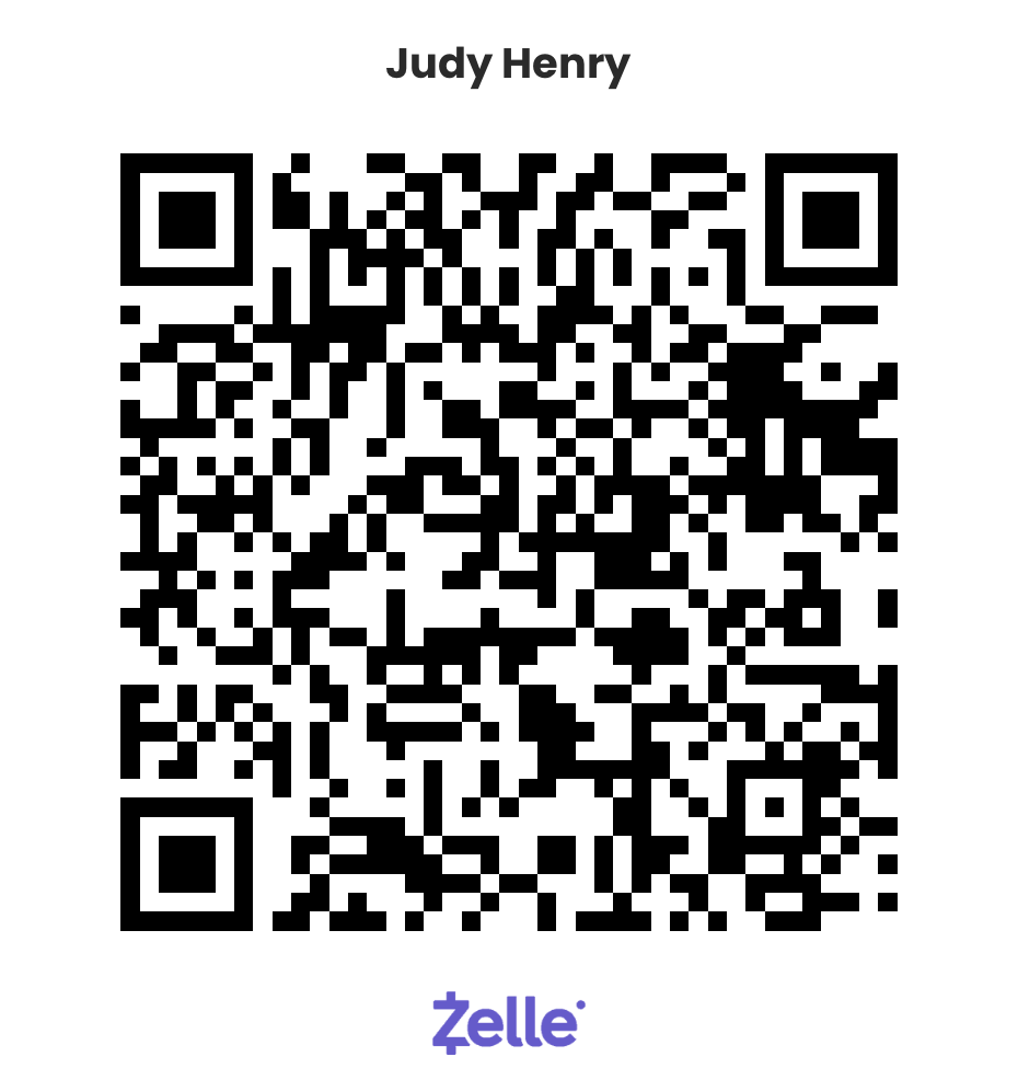 Zelle QR code for Judy Henry Diaz